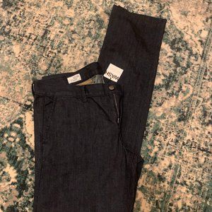 GAP Real Straight Trouser Dark Wash 32/14t